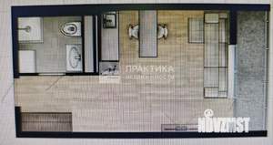 Студия квартира, вторичка, 32м2, 22/25 этаж