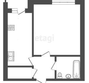 1-к квартира, вторичка, 35м2, 9/9 этаж