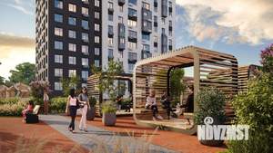 2-к квартира, строящийся дом, 65м2, 24/25 этаж