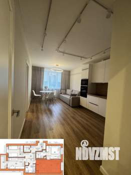 3-к квартира, вторичка, 79м2, 1/25 этаж