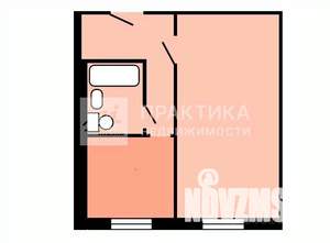 1-к квартира, вторичка, 32м2, 8/9 этаж