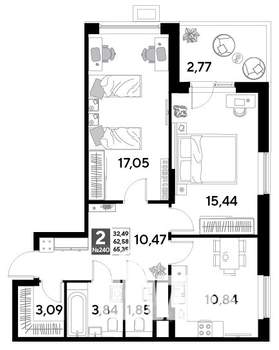 Фото квартиры на продажу (1)