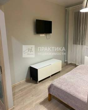 1-к квартира, вторичка, 44м2, 17/25 этаж