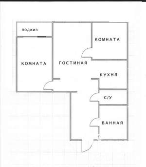 2-к квартира, вторичка, 77м2, 14/25 этаж