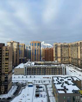 1-к квартира, вторичка, 46м2, 17/25 этаж