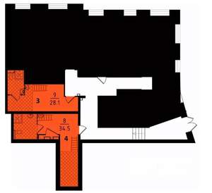 Студия квартира, вторичка, 35м2, 1/27 этаж