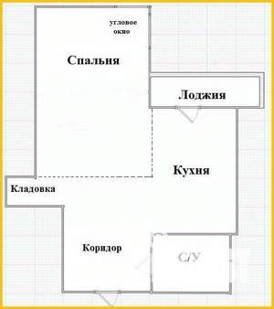 1-к квартира, вторичка, 42м2, 15/25 этаж