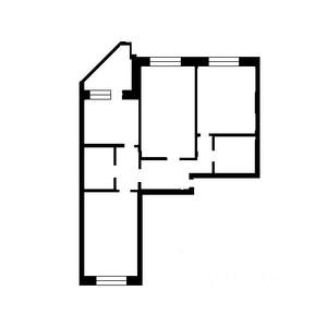 3-к квартира, вторичка, 78м2, 14/16 этаж