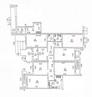 6-к квартира, вторичка, 176м2, 1/25 этаж