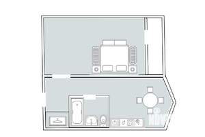 1-к квартира, вторичка, 37м2, 9/17 этаж