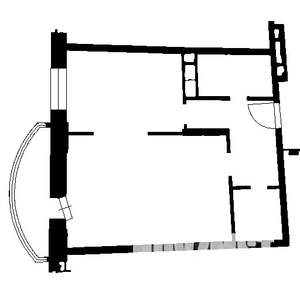 1-к квартира, вторичка, 54м2, 15/20 этаж