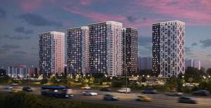 1-к квартира, вторичка, 40м2, 25/25 этаж