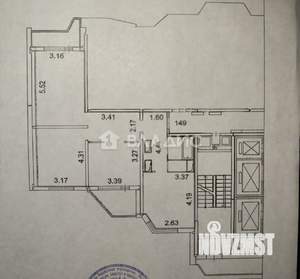 3-к квартира, вторичка, 74м2, 7/23 этаж