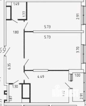 2-к квартира, вторичка, 67м2, 11/25 этаж