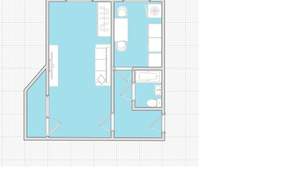 1-к квартира, вторичка, 31м2, 6/9 этаж