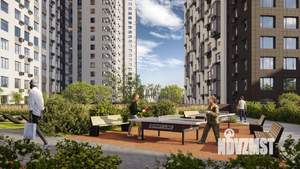 1-к квартира, строящийся дом, 40м2, 4/25 этаж