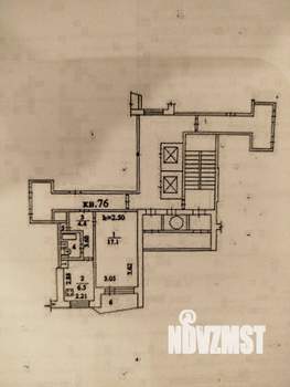 1-к квартира, вторичка, 32м2, 12/12 этаж
