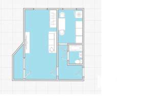 1-к квартира, вторичка, 31м2, 6/9 этаж