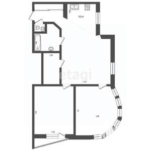 3-к квартира, вторичка, 78м2, 17/25 этаж