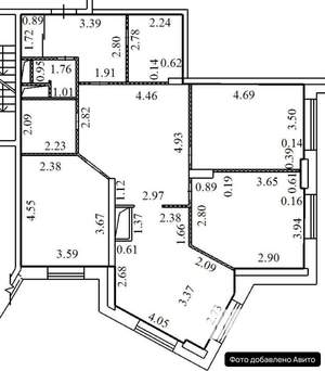 4-к квартира, вторичка, 113м2, 3/25 этаж
