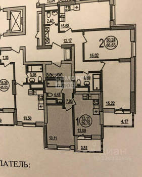 1-к квартира, вторичка, 40м2, 5/25 этаж