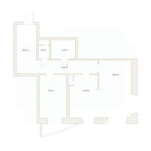 2-к квартира, вторичка, 70м2, 14/27 этаж