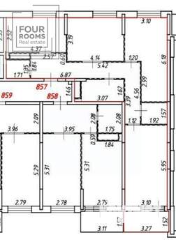 3-к квартира, вторичка, 83м2, 5/25 этаж