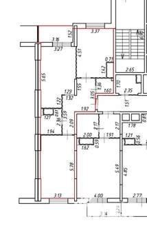 2-к квартира, вторичка, 65м2, 3/25 этаж