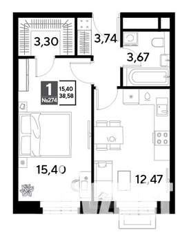 Фото квартиры на продажу (1)