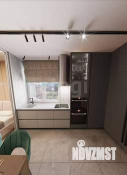 Студия квартира, сданный дом, 40м2, 8/22 этаж