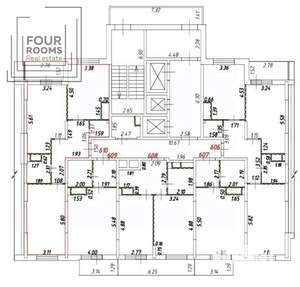 2-к квартира, вторичка, 64м2, 3/25 этаж