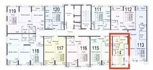 Студия квартира, вторичка, 21м2, 13/19 этаж